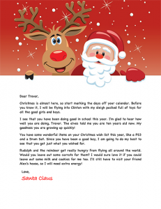letter from santa